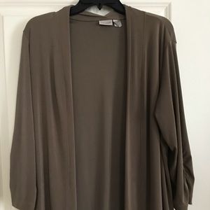 Chicos size 3 brown sweater